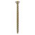 Classic Pozi Countersunk Wood Screws - 4.0 x 55mm - Yellow Zinc - Pack of 200