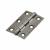Butt Door Hinge - 76 x 51 x 1.5mm - Pewter - Pair