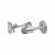 Horizontal Door Stop & Holder - 91 x 51mm - Satin Chrome