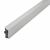 Concealex Facefix Applique Acoustic Drop Seal - 930mm Length - Aluminium