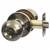 Antique Brass Bala Hotel Bathroom Mortice Door Knobset - 65mm Rose Diameter