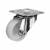 Heavy Duty Industrial Castor - Swivel - 80kg Max Weight - 80mm Diameter - White