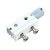 Bramah Rola Metal Fanlight Window Lock - White