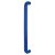 Cobalt Blue Nylon D-Bar Door Pull Handle - Bolt Fix - 600mm c/c