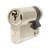 1 Star 6 Pin Kitemarked 45mm Euro Single Cylinder - 35 + 10mm - Pol Nickel - Keyed to Differ