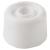 PVC Floor Door Stop - 20 x 33mm - White - Pack of 10