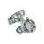 Budget Brighton Screw Pattern Sash Window Fastener - 45 x 22mm - Zinc Plated