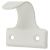 Budget Light Sash Window Finger Lift - 47 x 27mm - White