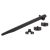 Timber Range Casement Window Stay - 11"/280mm Length - Black