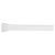 Shower Rail - Straight - Professional Profile - 800-1830mm Length - White