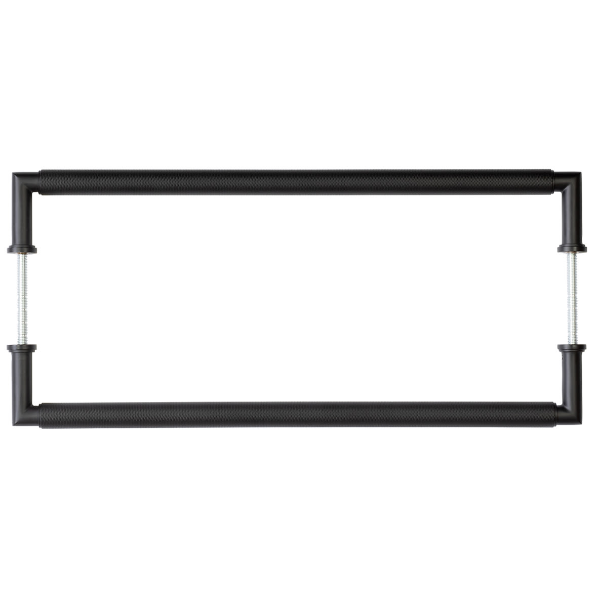 Black 20mm D-Bar Door Pull Handle - B2B - 425mm c/c - Piccadilly Range