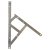 uPVC/Timber Window Friction Stay Hinge - 300mm Length - Top Hung - Pair