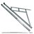 uPVC/Timber Standard Window Friction Stay Hinge - 13mm Stack - 20"/500mm - Top Hung - Pair