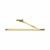 Surface Mounted Friction Limiting Stay - Brass Plated