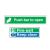 Fire Exit Door Sign Pack - Rigid Plastic