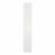 Plastic Plain Finger Plate - 450 x 75 x 1.5mm - White