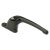 uPVC/Timber Maxim Espagnolette Locking Multipoint Window Handle - Right Hand - Black