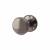 Black Nickel Ringed Mortice Door Knob - 65mm Rose Diameter