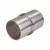 Straight Handrail Tube Connector - 316 Brushed Satin Stainless Steel