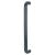 Anthracite Grey Nylon D-Bar Door Pull Handle - Bolt Fix - 600mm c/c