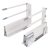Innobox Soft Close Drawer Pack - Includes 2 x Pairs of Rods - (H) 204mm x (D) 500mm - White