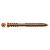 T-Star Plus Cylindrical Head Decking Screw - 5.0 x 50mm - A2 Antique Stainless Steel - Pack 200
