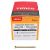 Solo Chippy Pozi Countersunk Wood Screws - 5.0 x 70mm - Yellow Zinc - Pack of 200
