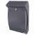 Swing Plastic Postbox - 419 x 271 x 129mm - Anthracite Grey