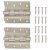 Rebated Storm Proof Casement Window/Door Hinge - 100 x 3mm - Stainless Steel - Pair