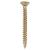 Classic Pozi Countersunk Wood Screws - 5.0 x 50mm - Yellow Zinc - Pack of 200
