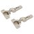 CLIP Top Cabinet Hinge - 120° - Sprung - Half Overlay - Zinc Plated - Pair