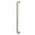 Satin Stainless Steel 30mm D-Bar Door Pull Handle - Bolt Fix - 450mm Centres