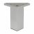 Square Cabinet Furniture Leg - 40 x 100mm - Silver