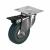 Castor - Swivel Braked - 55kg Max Weight - 100mm Diameter - Grey