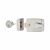 Deadlocking Nightlatch - 60mm Backset - Polished Chrome Case/Cylinder