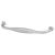Crofts & Assinder Shrewsbury 16mm D-Bar Cabinet Pull Handle - 160mm Centres - Polished Chrome