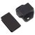 Magnetic Touch Latch for Glass Door with Counter Piece - 41 x 31 x 16mm - Black