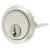 1109 Replacement Rim Cylinder - Polished Chrome - Keyed to Differ