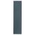 AR624A Nylon Self-Adhesive Plain Finger Plate - 305 x 75mm - Anthracite Grey