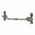 Cabin Hook & Eye - 147mm Length - Pewter