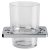 Sutton Tumbler & Holder - 95 x 100 x 80mm - Polished Chrome