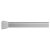 Shower Rail - L Shaped - Professional Profile 800-1000mm Length - Silver