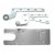 TS550NV Accessory Pack - Single Action - Satin Stainless Steel