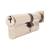 5 Pin 90mm Euro Thumbturn Cylinder - 40mm Turn + 50mm - Pol Nickel - Keyed to Differ