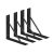 Timber Gate Building Kit - Black