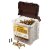Cutter Pozi Countersunk Wood Screws Tub - 5.0 x 60mm - Yellow Zinc - Pack of 500