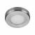 Hype 1.65W LED Round Cabinet Downlight - 3000K/4000K/5000K CCT - Stainless Steel
