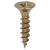Classic Pozi Countersunk Wood Screws - 4.5 x 20mm - Yellow Zinc - Pack of 200