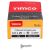 Solo Chippy Pozi Countersunk Wood Screws - 4.0 x 20mm - Zinc Plated - Pack of 200