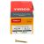 Solo Chippy Pozi Countersunk Wood Screws - 4.0 x 30mm - Yellow Zinc - Pack of 200